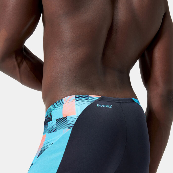 Speedo Men's Endurance+ MAX Splice Swimming Jammers Blue Speedo Men's Endurance+ MAX Splice Swimming Jammers Blue image number 5