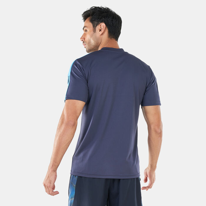 adidas Men's Tiro Essentials Jersey Blue adidas Men's Tiro Essentials Jersey Blue image number 1