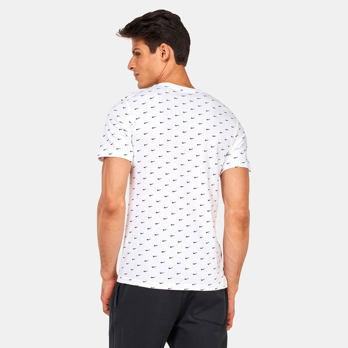 Nike Men's Sportswear Mini Swoosh T-Shirt White Nike Men's Sportswear Mini Swoosh T-Shirt White image number 3