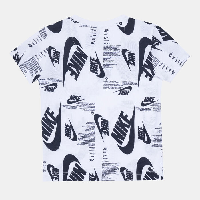 Nike Kids' Brandmark T-Shirt (Younger Kids) White Nike Kids' Brandmark T-Shirt (Younger Kids) White image number 1