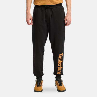 Timberland Men's Wordmark Logo Sweatpants Black