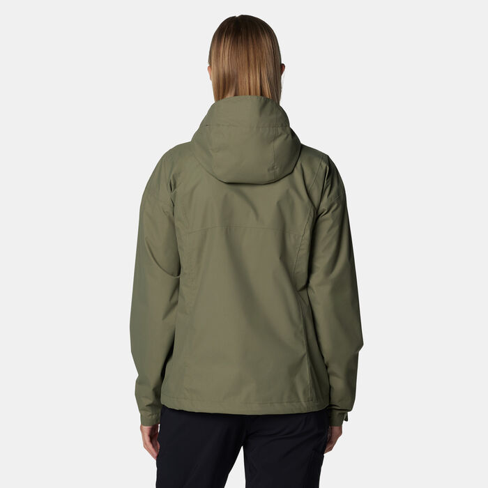 Columbia Women's Hikebound™ II Jacket Green Columbia Women's Hikebound™ II Jacket Green image number 1