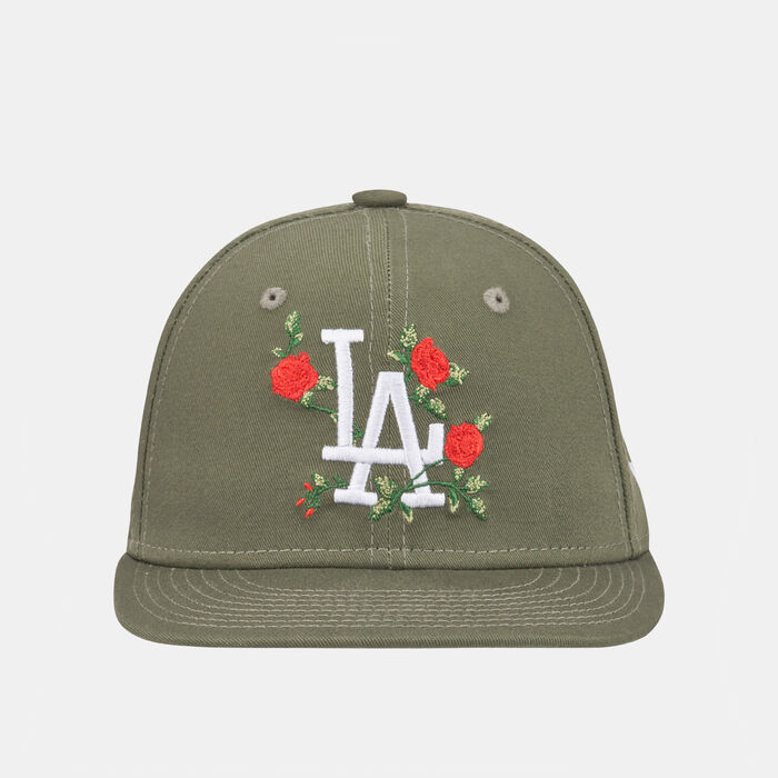 New Era Men's LA Dodgers Flower 9FIFTY Snapback Cap Green New Era Men's LA Dodgers Flower 9FIFTY Snapback Cap Green image number 0