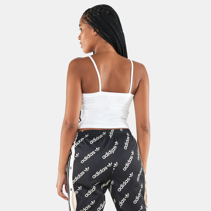 adidas Originals Women's Adicolor Classics Tank Top White adidas Originals Women's Adicolor Classics Tank Top White image number 1