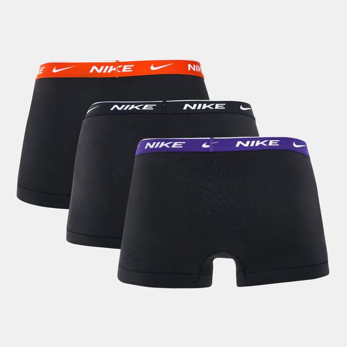 Nike Men's Trunk Briefs (3 Pack) Black Nike Men's Trunk Briefs (3 Pack) Black image number 1