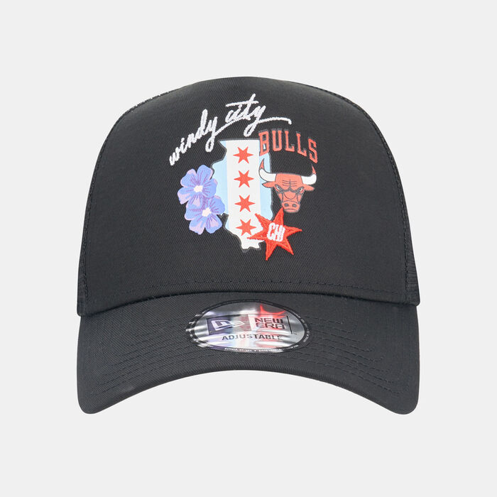 New Era Men's NBA Chicago Bulls Logo Trucker Cap Black New Era Men's NBA Chicago Bulls Logo Trucker Cap Black image number 0