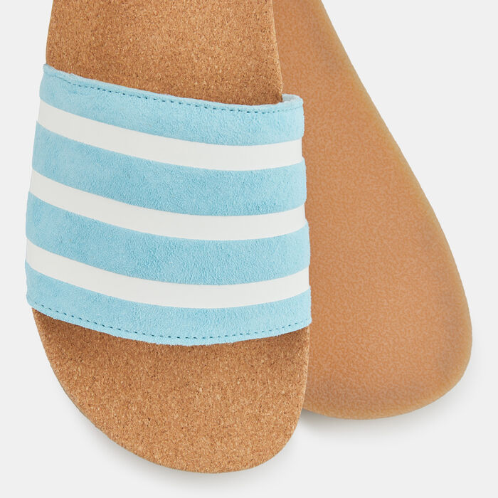 adidas Women's Adilette Slides Brown image number 2