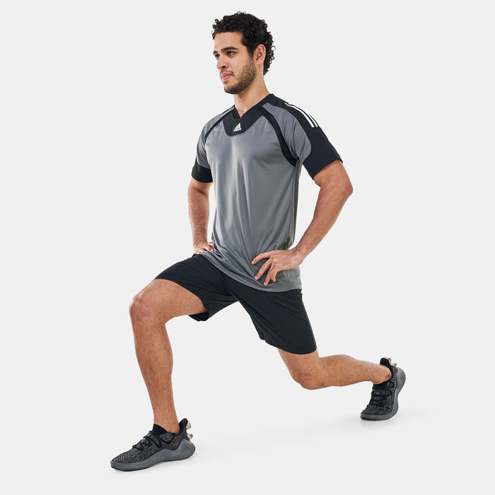 adidas Men's Training T-Shirt Grey adidas Men's Training T-Shirt Grey image number 2