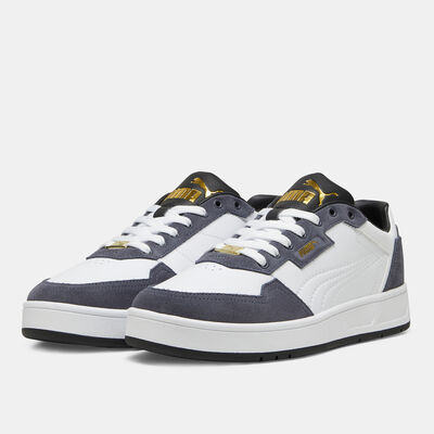 PUMA Men's Court Classic Lux SD Shoes White