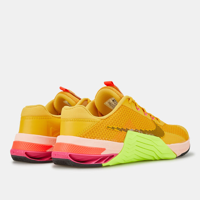 Nike Men's Metcon 7 X Training Shoe yellow Nike Men's Metcon 7 X Training Shoe yellow image number 2