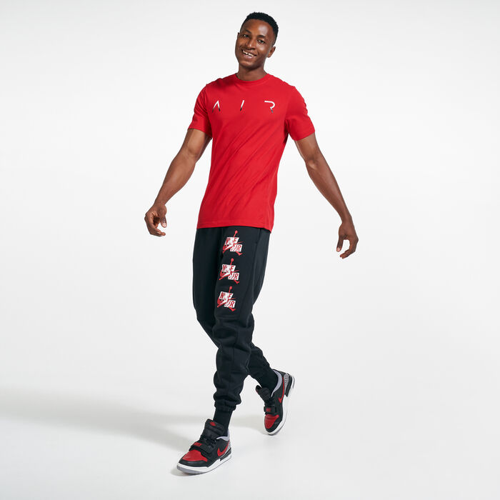 Jordan Men's Air Performance T-Shirt Black image number 2