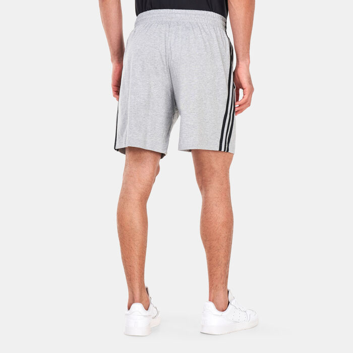 adidas Men's AEROREADY Essentials 3-Stripes Shorts Grey adidas Men's AEROREADY Essentials 3-Stripes Shorts Grey image number 1