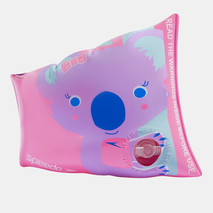 Speedo Kids' Koala Printed Swimming Armbands Pink image number 1