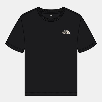 The North Face Women's Topographic T-Shirt Black The North Face Women's Topographic T-Shirt Black