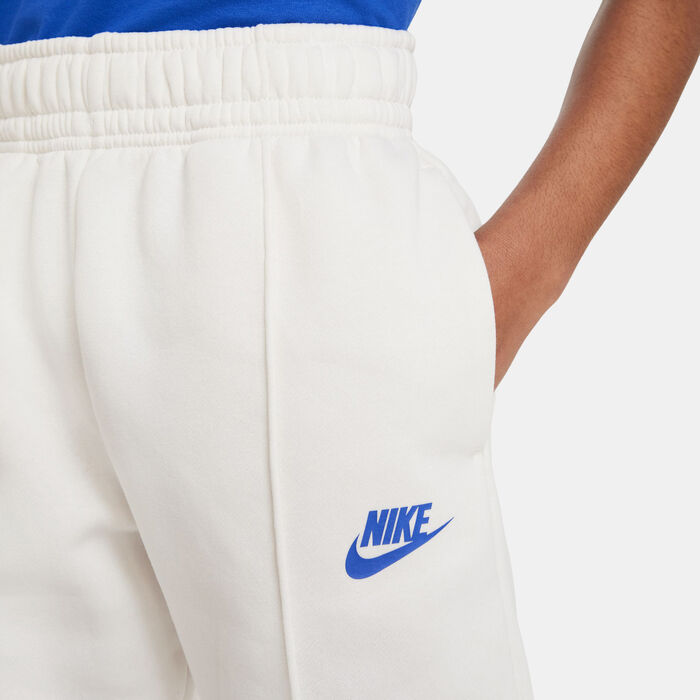 Nike Kids' Sportswear Fleece Pants (Older Kids) White image number 3