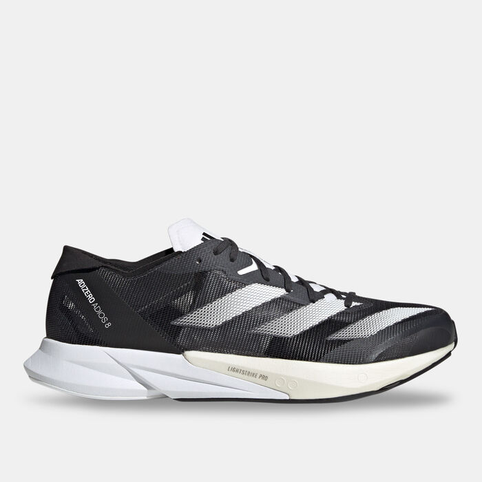 adidas Men's Adizero Adios 8 Running Shoes Black adidas Men's Adizero Adios 8 Running Shoes Black image number 0