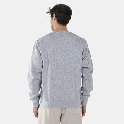 Nike Men's Sportswear Club Fleece Crew Sweatshirt Grey