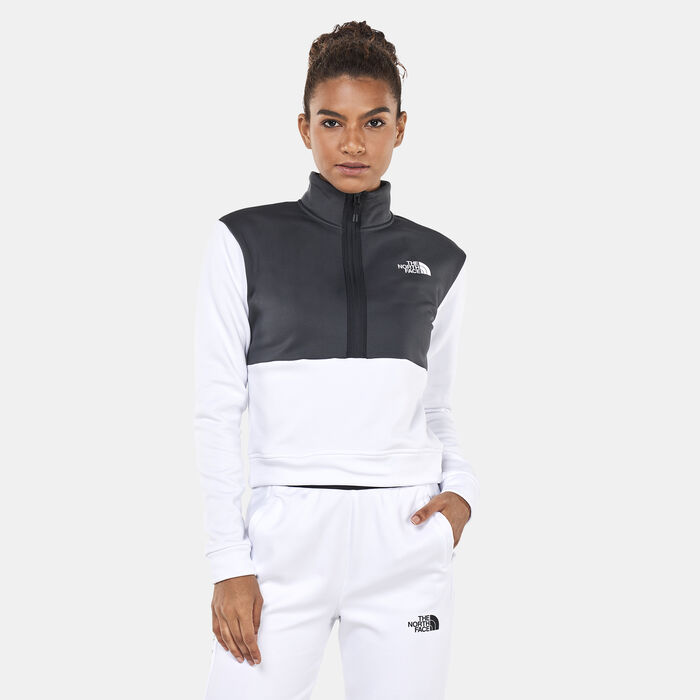 The North Face Women's Mountain Athletics Sweatshirt White The North Face Women's Mountain Athletics Sweatshirt White image number 0