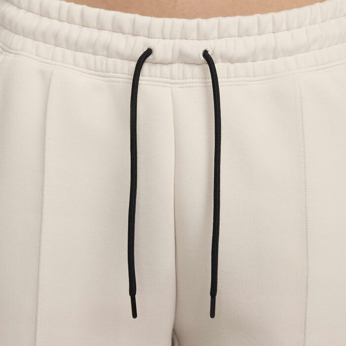 Nike Women's Sportswear Tech Fleece Mid-Rise Joggers Ivory Nike Women's Sportswear Tech Fleece Mid-Rise Joggers Ivory image number 2