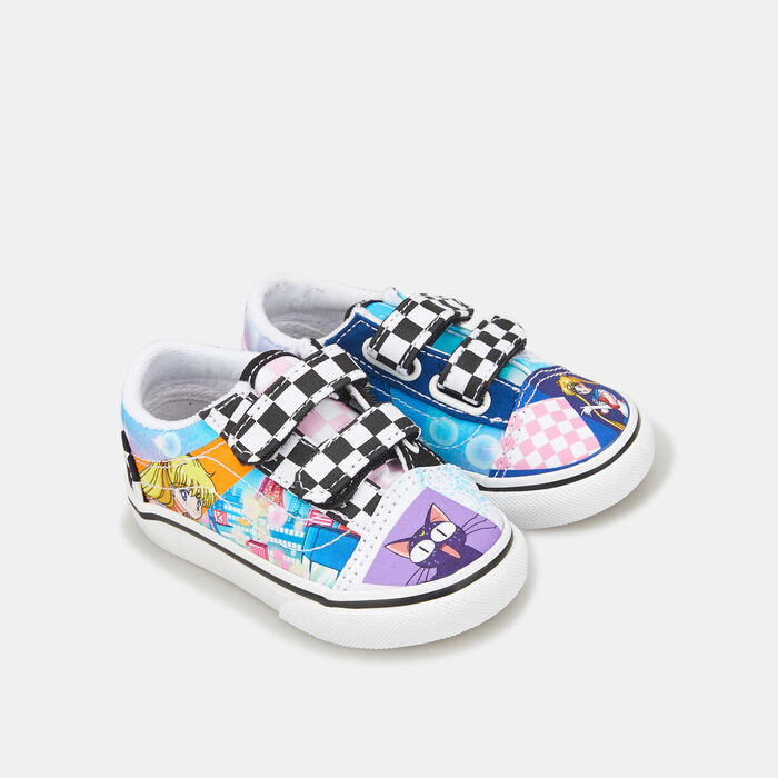 Vans Kids' x Pretty Guardian Sailor Moon Patchwork Old Skool Shoe (Toddler) Blue image number 1