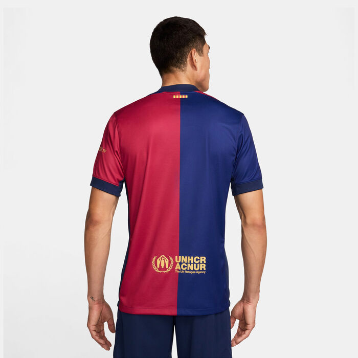 Nike Men's F.C. Barcelona Dri-FIT Stadium Home Replica Football Jersey - 2024/25 Blue Nike Men's F.C. Barcelona Dri-FIT Stadium Home Replica Football Jersey - 2024/25 Blue image number 1
