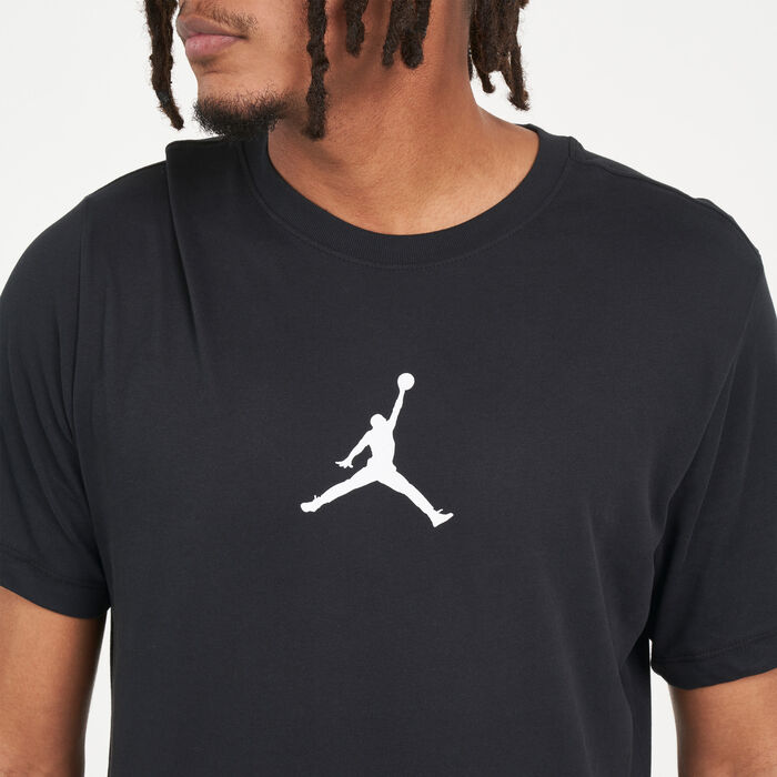 Jordan Men's Dri-FIT Jumpman T-Shirt Black Jordan Men's Dri-FIT Jumpman T-Shirt Black image number 3