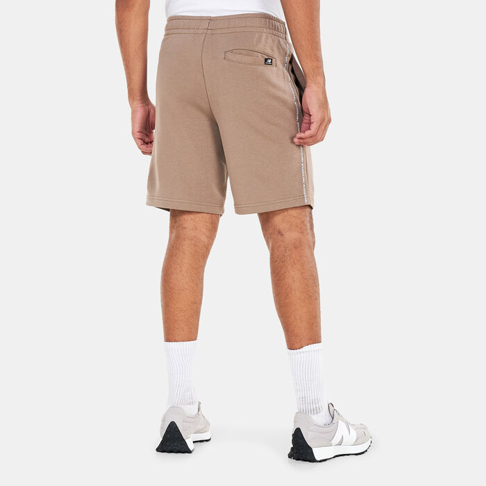 New Balance Men's NB Essentials Fleece Shorts Brown New Balance Men's NB Essentials Fleece Shorts Brown image number 1