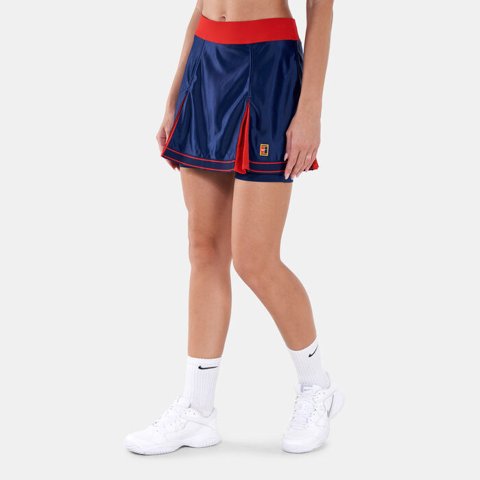 Nike Women's Court Dri-FIT Slam Skirt Blue Nike Women's Court Dri-FIT Slam Skirt Blue image number 0