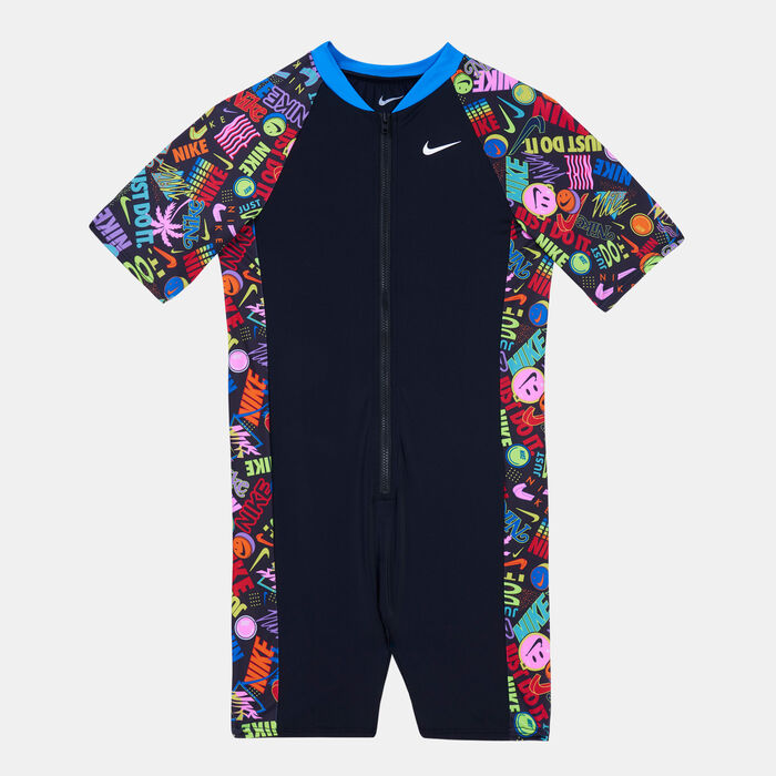 Nike Swim Kids' Have A Day Zip Legsuit Black Nike Swim Kids' Have A Day Zip Legsuit Black image number 0
