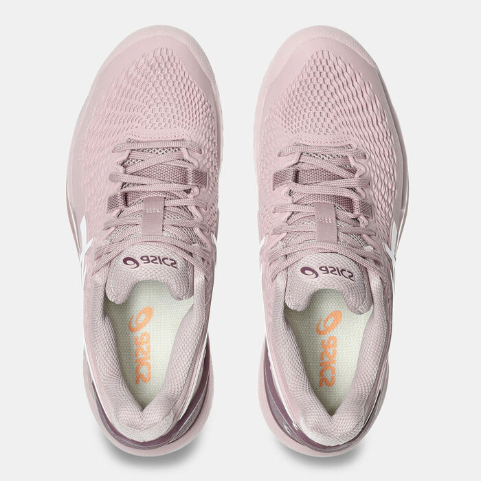 ASICS Women's GEL-RESOLUTION 9 Tennis Shoes Purple ASICS Women's GEL-RESOLUTION 9 Tennis Shoes Purple image number 4