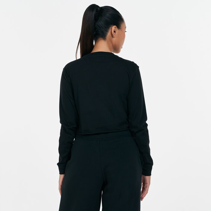 Vans Women's Junior V T-Shirt Black image number 1