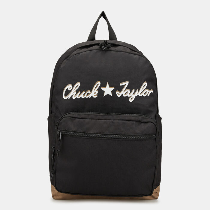 Converse Go 2 Large Logo Backpack Black Converse Go 2 Large Logo Backpack Black image number 0