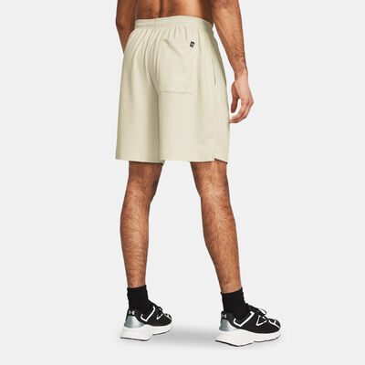 Under Armour Men's Rival Waffle Shorts White