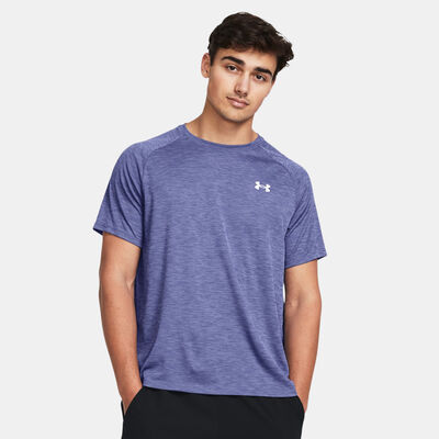 Under Armour Men's UA Tech Textured T-Shirt Purple Under Armour Men's UA Tech Textured T-Shirt Purple