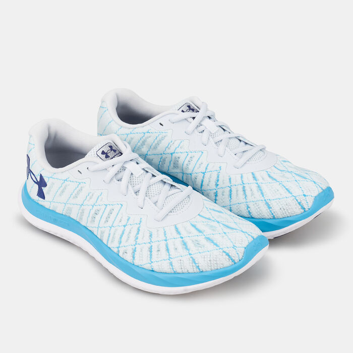 Under Armour Women's UA Charged Breeze 2 Running Shoe Grey Under Armour Women's UA Charged Breeze 2 Running Shoe Grey image number 1