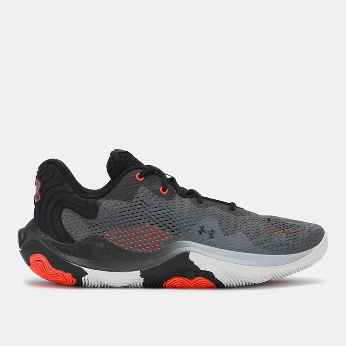 Under Armour UA Spawn 4 Shoe Grey Under Armour UA Spawn 4 Shoe Grey image number 0