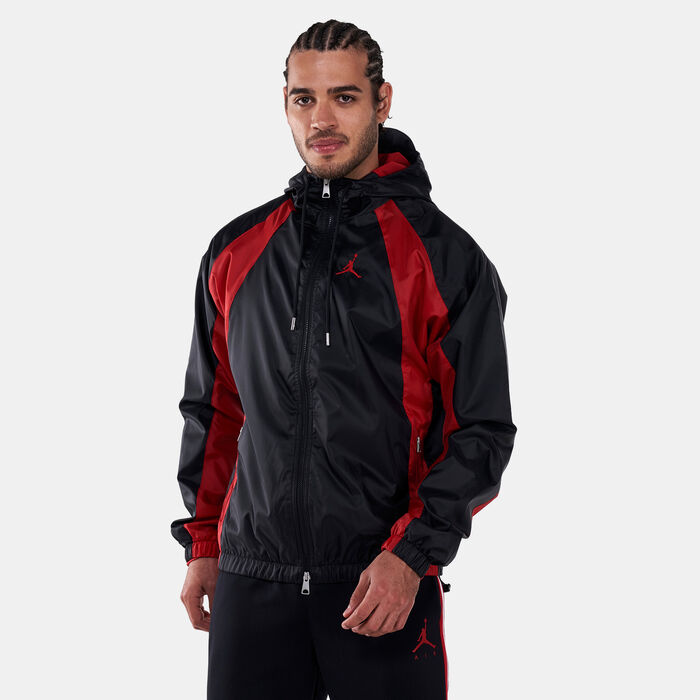 Jordan Men's Essentials Woven Jacket Black Jordan Men's Essentials Woven Jacket Black image number 0