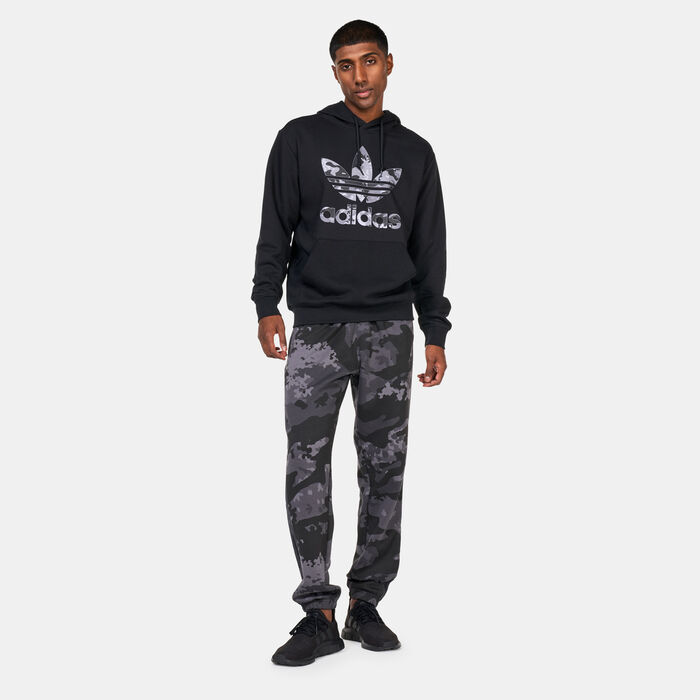 adidas Originals Men's Graphic Camo Infill Hoodie Black adidas Originals Men's Graphic Camo Infill Hoodie Black image number 2