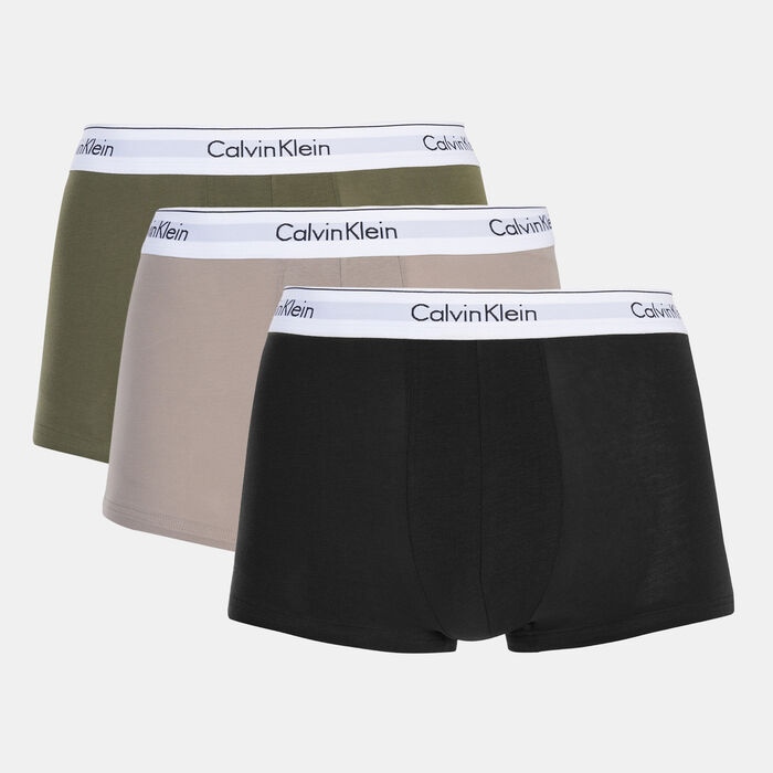 Calvin Klein Men's Modern Trunk Briefs (3 Pack) Multi Calvin Klein Men's Modern Trunk Briefs (3 Pack) Multi image number 0