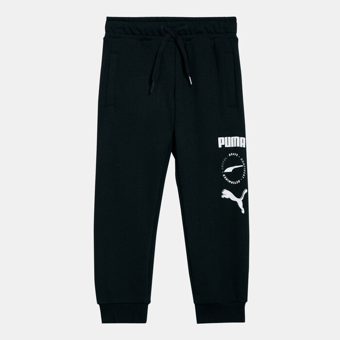 PUMA Kids' Alpha Sweatpants Black PUMA Kids' Alpha Sweatpants Black image number 0