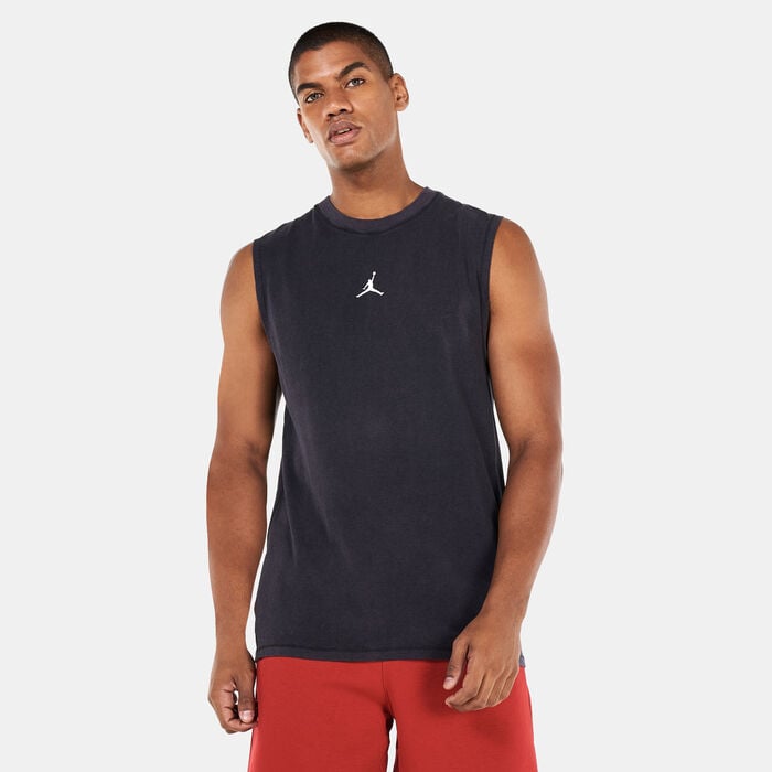 Jordan Men's Dri-FIT Sport Sleeveless T-Shirt Grey Jordan Men's Dri-FIT Sport Sleeveless T-Shirt Grey image number 0