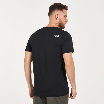 The North Face Men's Mountain Line T-Shirt Black The North Face Men's Mountain Line T-Shirt Black
