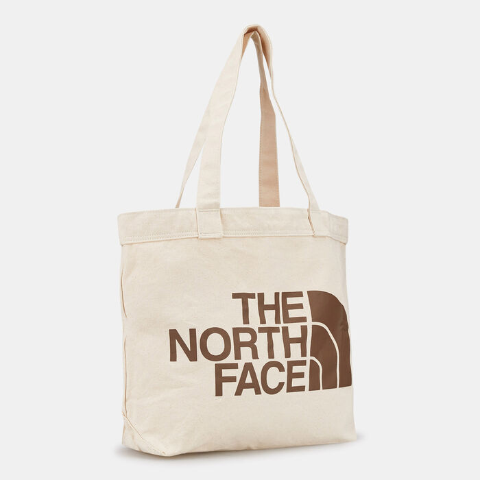 The North Face Cotton Tote Bag Beige image number 2