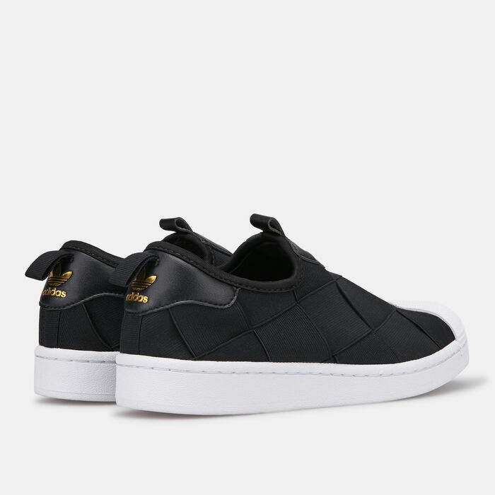 adidas Originals Women's Superstar Slip-On Shoe Black image number 3