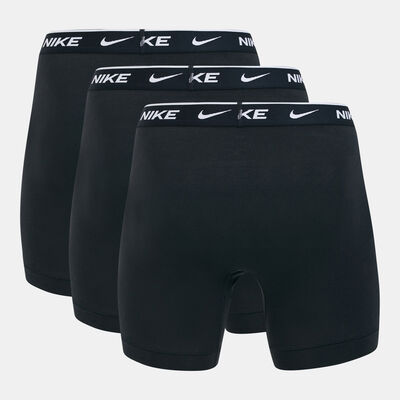 Nike Men's Logo Boxer Briefs (3 Pack) Black Nike Men's Logo Boxer Briefs (3 Pack) Black