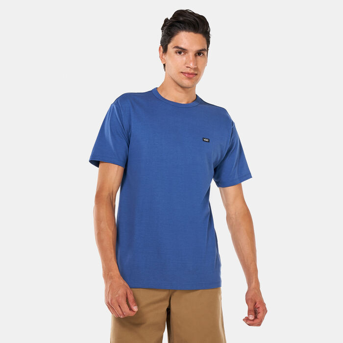 Vans Men's Off The Wall Classic T-Shirt Blue Vans Men's Off The Wall Classic T-Shirt Blue image number 0
