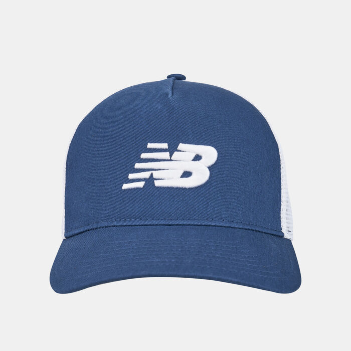 New Balance Men's Liftstyle Athletics Trucker Cap Blue New Balance Men's Liftstyle Athletics Trucker Cap Blue image number 0