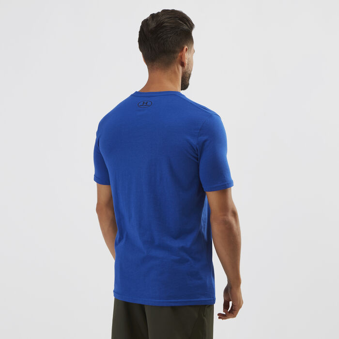 Under Armour Boxed Sportstyle T-Shirt Blue Under Armour Boxed Sportstyle T-Shirt Blue image number 1