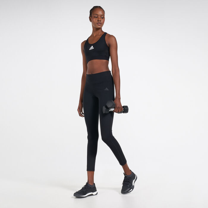 adidas Women's Don't Rest Alphaskin Padded Sports Bra Black adidas Women's Don't Rest Alphaskin Padded Sports Bra Black image number 2
