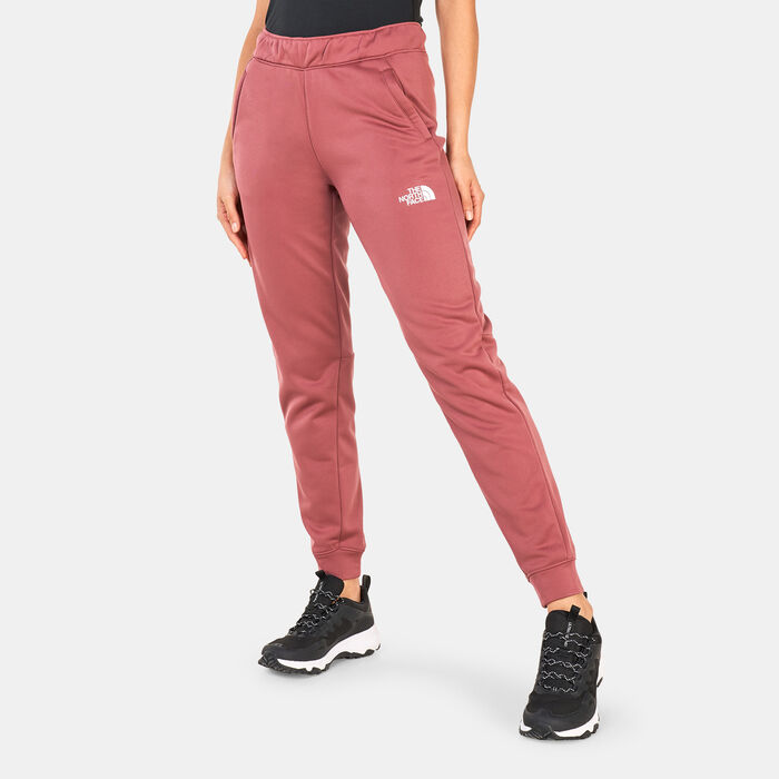 The North Face Women's Reaxion Fleece Joggers Red The North Face Women's Reaxion Fleece Joggers Red image number 0